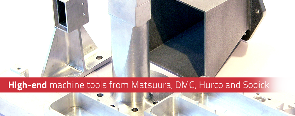High-end machine tools from Matsuura, DMG, Hurco and Sodik